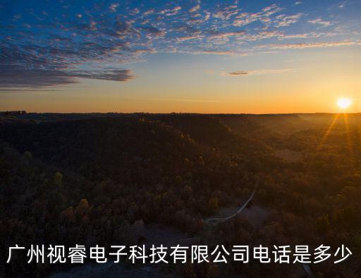 廣州視睿電子科技有限公司，深圳視睿和視源是同一家公司嗎