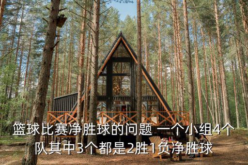 籃球比賽凈勝球的問(wèn)題 一個(gè)小組4個(gè)隊(duì)其中3個(gè)都是2勝1負(fù)凈勝球