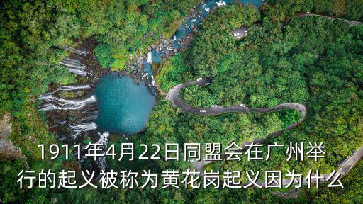 1911年4月22日同盟會在廣州舉行的起義被稱為黃花崗起義因為什么