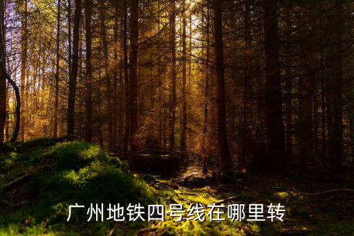 廣州四號(hào)線，廣州地鐵四號(hào)線在哪里轉(zhuǎn)