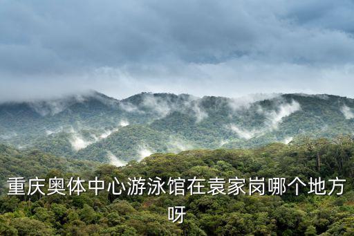 重慶奧體中心游泳館在袁家崗哪個(gè)地方呀
