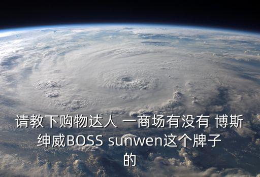 博斯紳威，博斯紳威品牌怎么樣