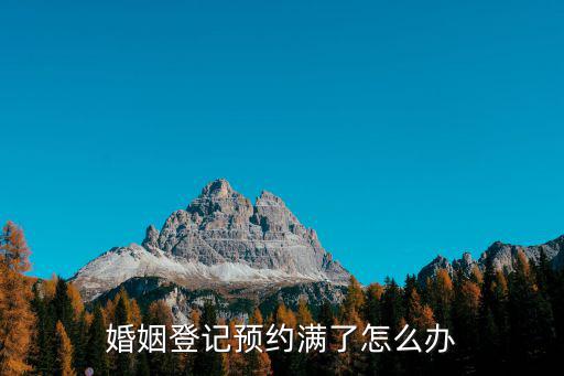 婚姻登記預約，登記結婚怎么預約