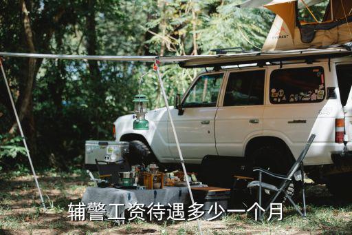 輔警工資待遇多少一個月