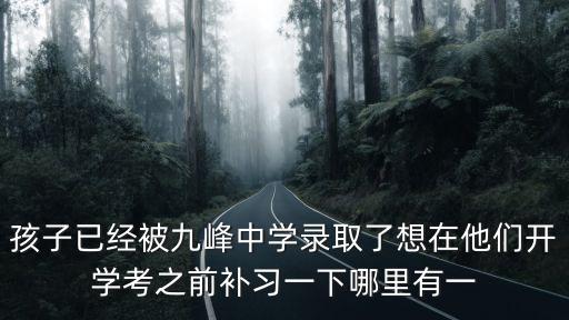 九峰中學，黃巖九峰中學有軍訓嗎