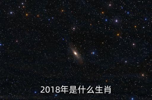 2018年屬什么生肖，2018年是什么生肖