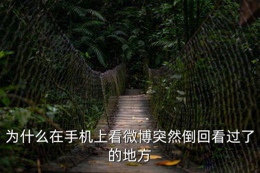 呂天逸退博，為什么在手機上看微博突然倒回看過了的地方