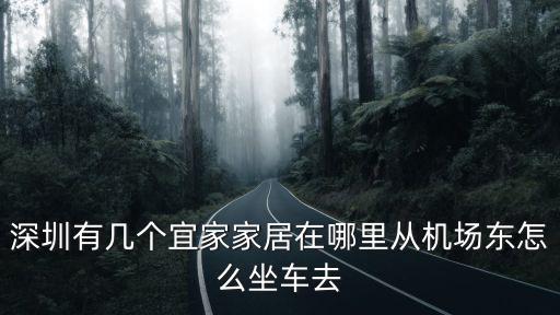 深圳有幾個宜家家居在哪里從機(jī)場東怎么坐車去