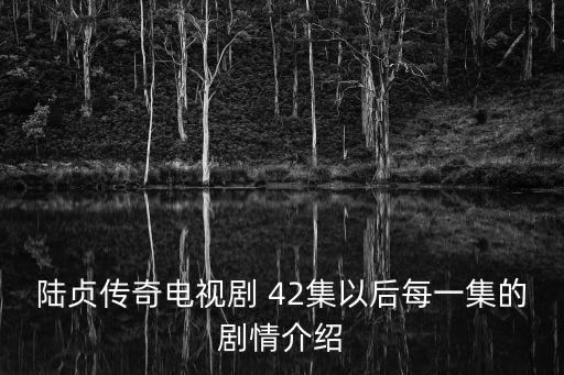 陸貞傳奇電視劇 42集以后每一集的劇情介紹