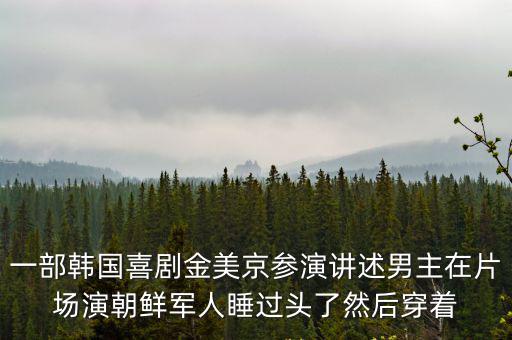 一部韓國喜劇金美京參演講述男主在片場演朝鮮軍人睡過頭了然后穿著