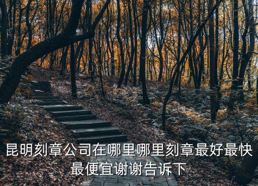 哪里刻章，昆明哪里有電腦刻章設(shè)備