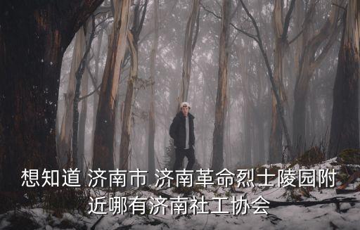 想知道 濟南市 濟南革命烈士陵園附近哪有濟南社工協(xié)會