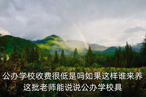 學(xué)校收費(fèi)，學(xué)校該不該收費(fèi)