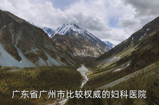 廣東省廣州市比較權威的婦科醫院