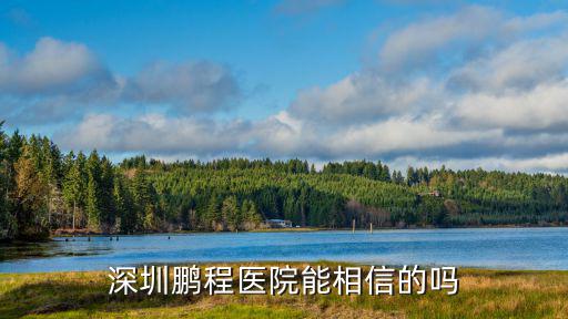 深圳鵬程醫院能相信的嗎