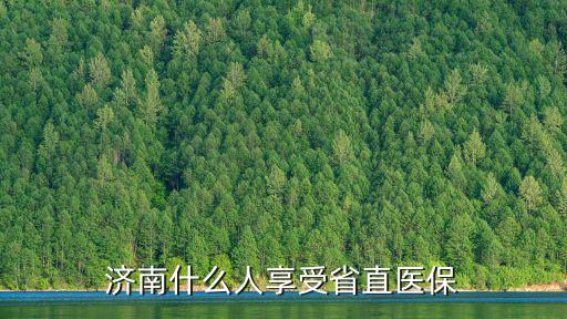濟(jì)南什么人享受省直醫(yī)保