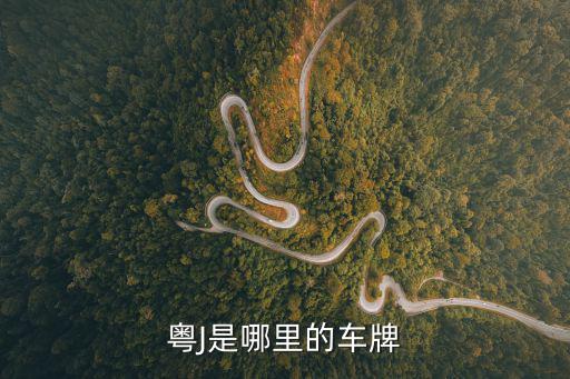 粵j是哪里的車牌，粵J是哪里的車牌