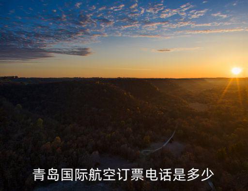 青島國際航空訂票電話是多少