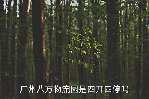 廣州八方物流園是四開四停嗎