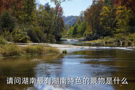 請問湖南最有湖南特色的景物是什么