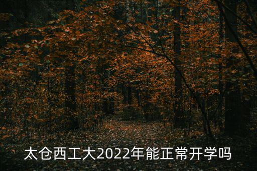 太倉西工大2022年能正常開學嗎