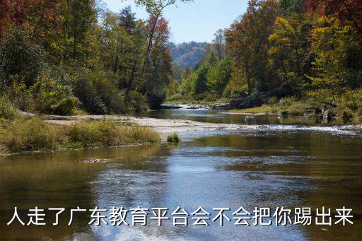 人走了廣東教育平臺會不會把你踢出來