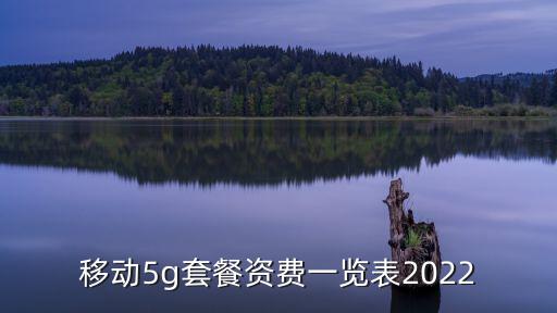 移動(dòng)5g套餐，移動(dòng)5g套餐資費(fèi)一覽表2022