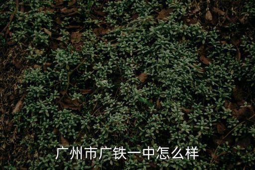 廣州市廣鐵一中怎么樣