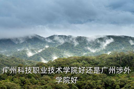 廣州涉外學院，廣州涉外職業枝術學校在那個區