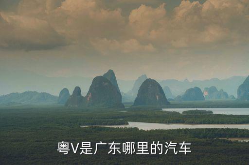 粵V是廣東哪里的汽車
