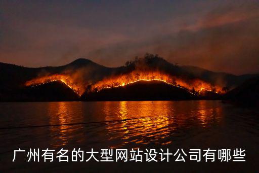 廣州有名的大型網(wǎng)站設(shè)計(jì)公司有哪些