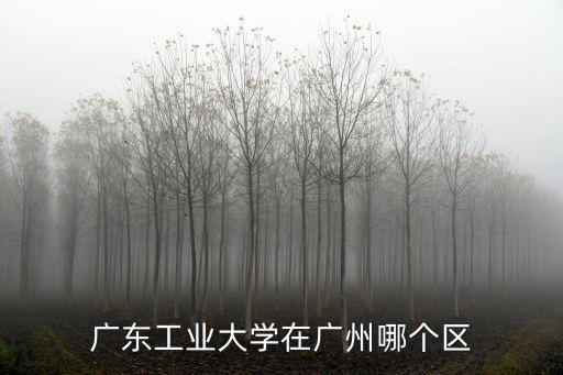 廣東工業(yè)大學(xué)在廣州哪個(gè)區(qū)
