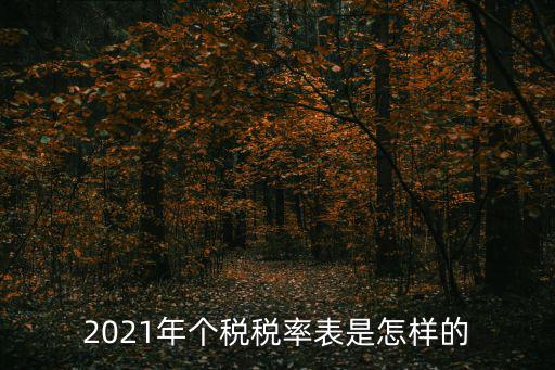 個(gè)人稅率所得稅稅率表，個(gè)人所得稅稅率對照表需要交多少一目了然