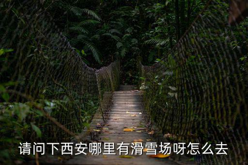 請(qǐng)問(wèn)下西安哪里有滑雪場(chǎng)呀怎么去