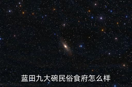 藍田九大碗，藍田九大碗的介紹