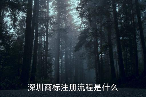 深圳商標注冊流程是什么