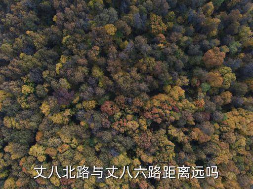 丈八北路與丈八六路距離遠嗎