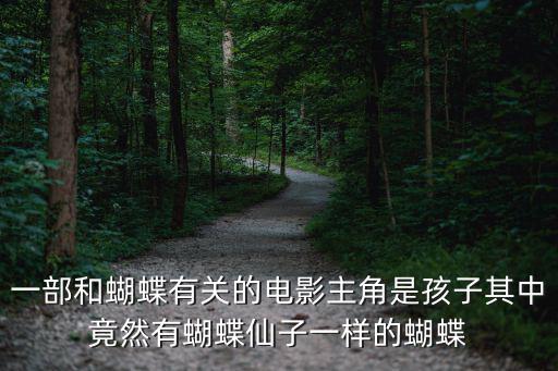 一部和蝴蝶有關(guān)的電影主角是孩子其中竟然有蝴蝶仙子一樣的蝴蝶