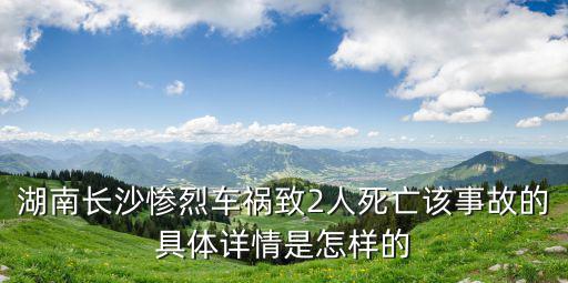 湖南車禍，湖南省交通事故賠償標準明細表2021