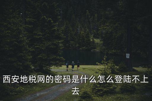 陜西稅務網，西安地稅網的密碼是什么怎么登陸不上去