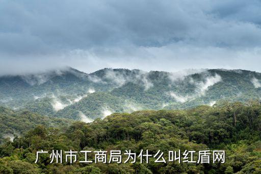 廣州市工商局為什么叫紅盾網(wǎng)