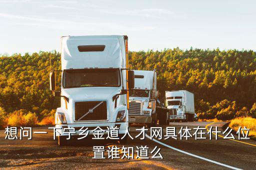 寧鄉招聘網，想問一下寧鄉金道人才網具體在什么位置誰知道么