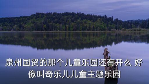 泉州國貿的那個兒童樂園還有開么 好像叫奇樂兒兒童主題樂園