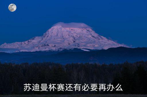 蘇迪曼杯賽還有必要再辦么
