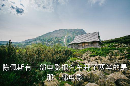 陳佩斯有一部電影把汽車開了兩半的是那一部電影