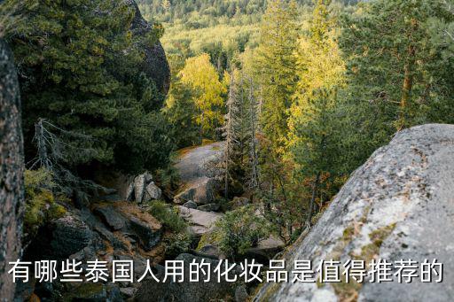 有哪些泰國人用的化妝品是值得推薦的