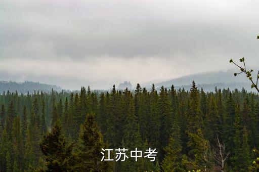 江蘇中考分數線，江蘇中考