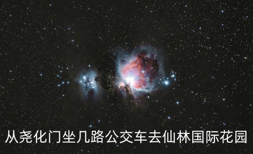 從堯化門坐幾路公交車去仙林國際花園