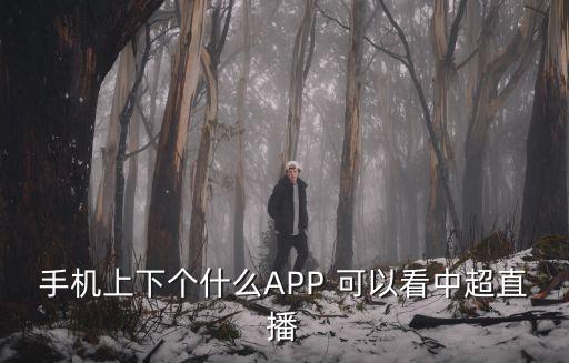 手機上下個什么APP 可以看中超直播