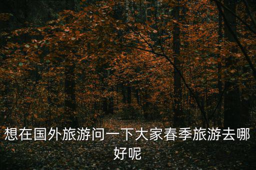 想在國外旅游問一下大家春季旅游去哪好呢